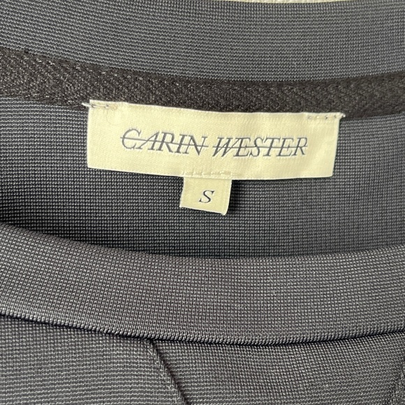 Carin Wester (S) mini-dress tunic in black, EUC. - Picture 3 of 16